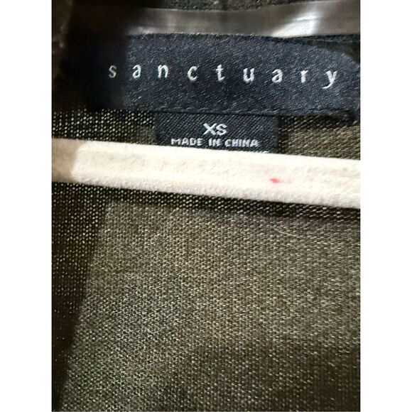 Sanctuary Womens Camo Open Cardigan Sz XS - Picture 3 of 5